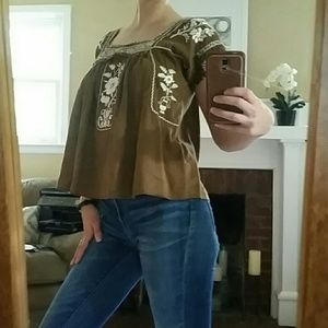 J.Crew Boho Top